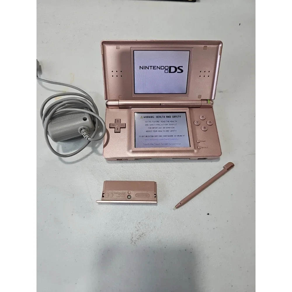 Nintendo DS Lite Pink Console TESTED Working Authentic Japan Excellent